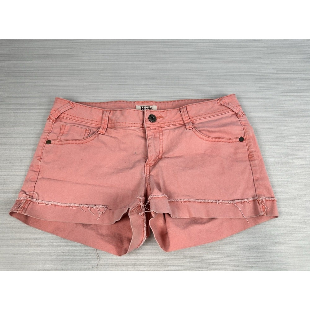 Vintage Mudd Shorts Womens 11 Pink Jean Low‎ Rise Y2K Micro